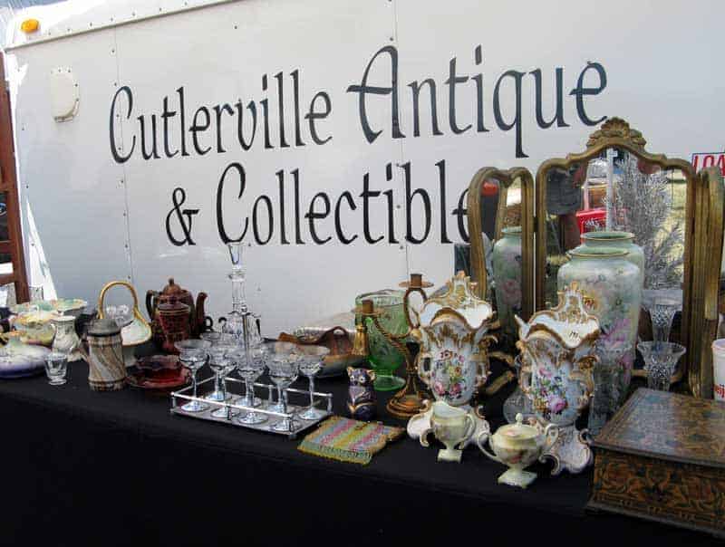Perfect weather boosts dealer and visitor count at July 9 Centreville Michigan Antique Flea Market