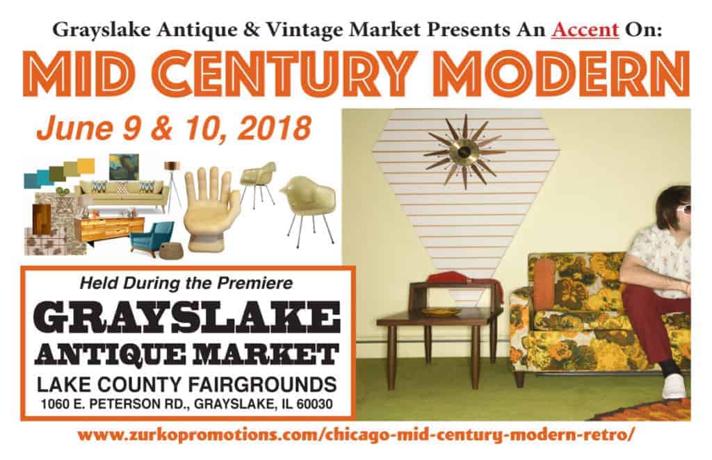 Grayslake Chicago Area Antique Market June 9 And 10 With Mid