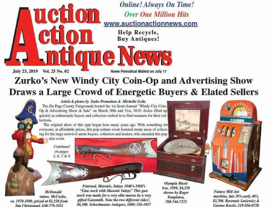 Next Windy City Coin Op & Antique Advertising Show October 25, 26, & 27, 2019